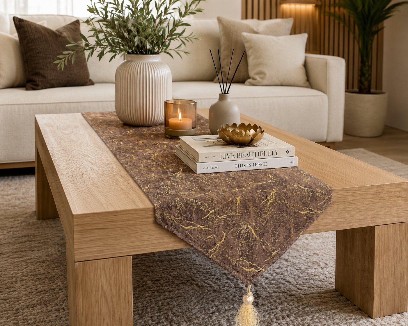 Brown Table set