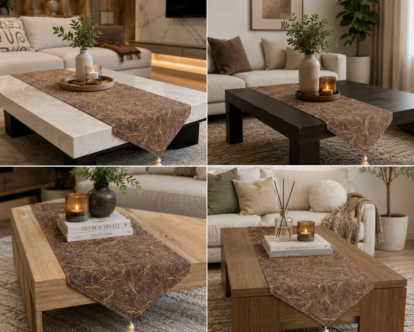 Brown Table set